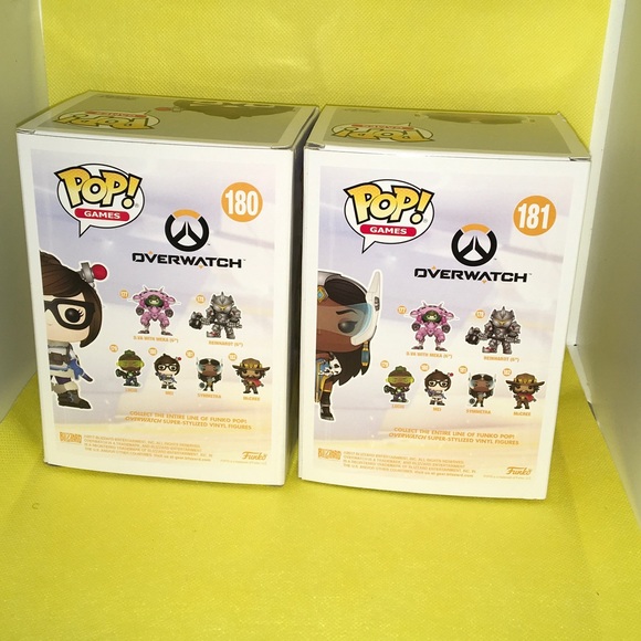 Funko Pop! (3)McCREE/#182 MEI/#180 &SYMMETRA/#179 Overwatch Vinyl Action…